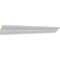 Ekena Millwork 1 3/8"H x 1 3/8"P x 1 7/8"F x 94 1/2"L Artis Crown Moulding MLD01X01X02AR - alternate 2